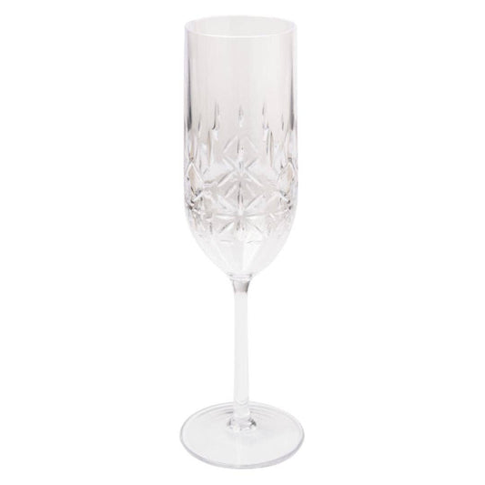 Clear Champagne Classic Glass