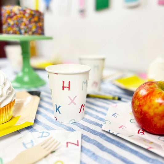 Back To School Alphabet Cups-Favorite Little Things Co