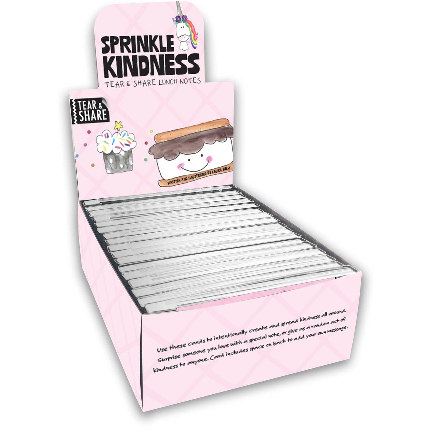 Sprinkle Kindness Tear & Share Lunch Notes for spreading positivity and love - Favorite Little Things