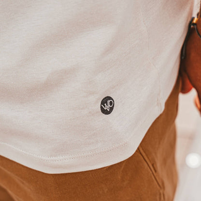 Men's Organic Cotton T-Shirt | Beige