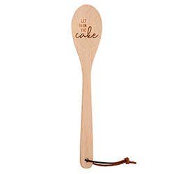 Let Them Eat Cake Wooden Spoon