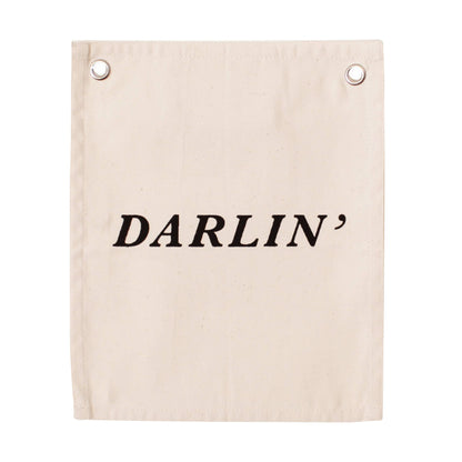 Darlin' Canvas Mini Banner