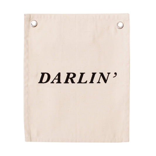 Darlin' Canvas Mini Banner