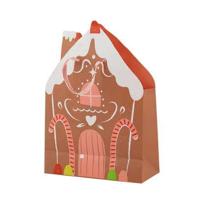 Gingerbread House Gift Bag