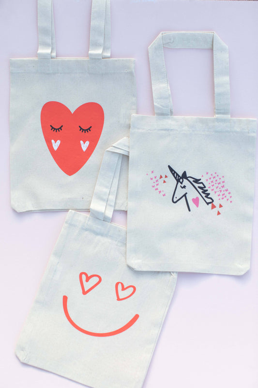 Valentine's Tote Bags