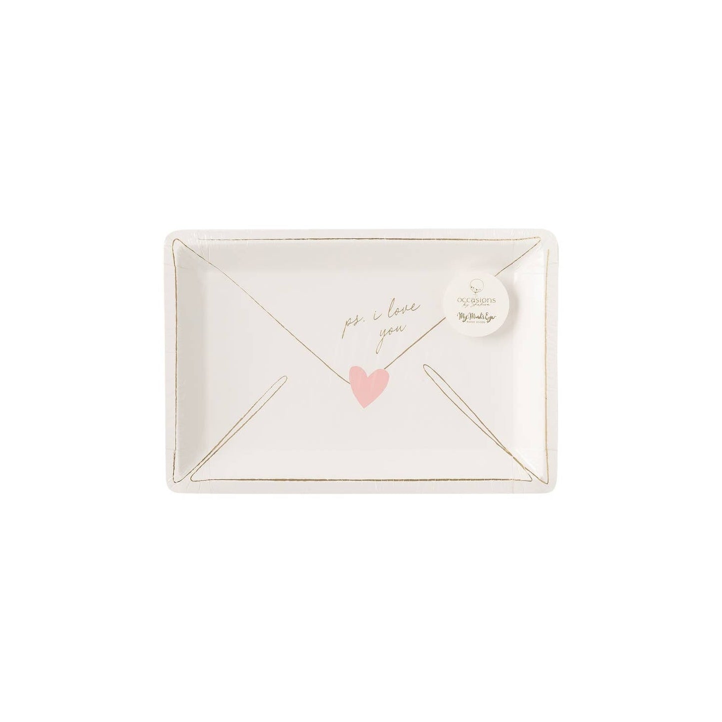 Valentine Love Notes Plates