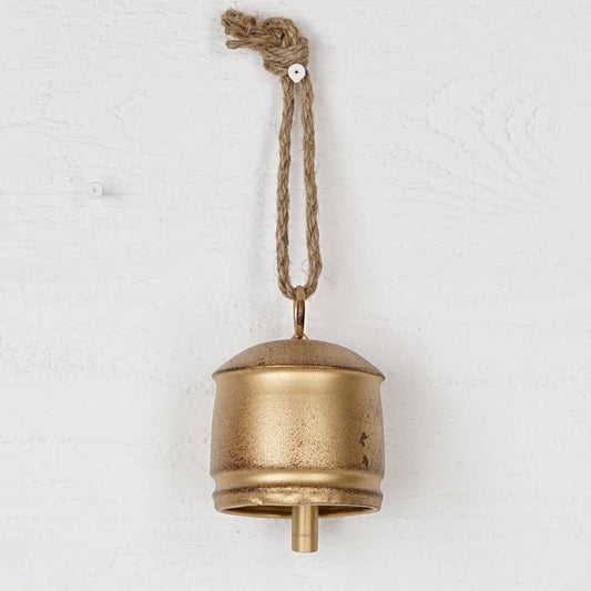 Vintage Gold Silo Bell - 4 inch