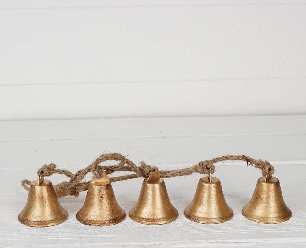 Vintage Gold Mini Liberty Bells