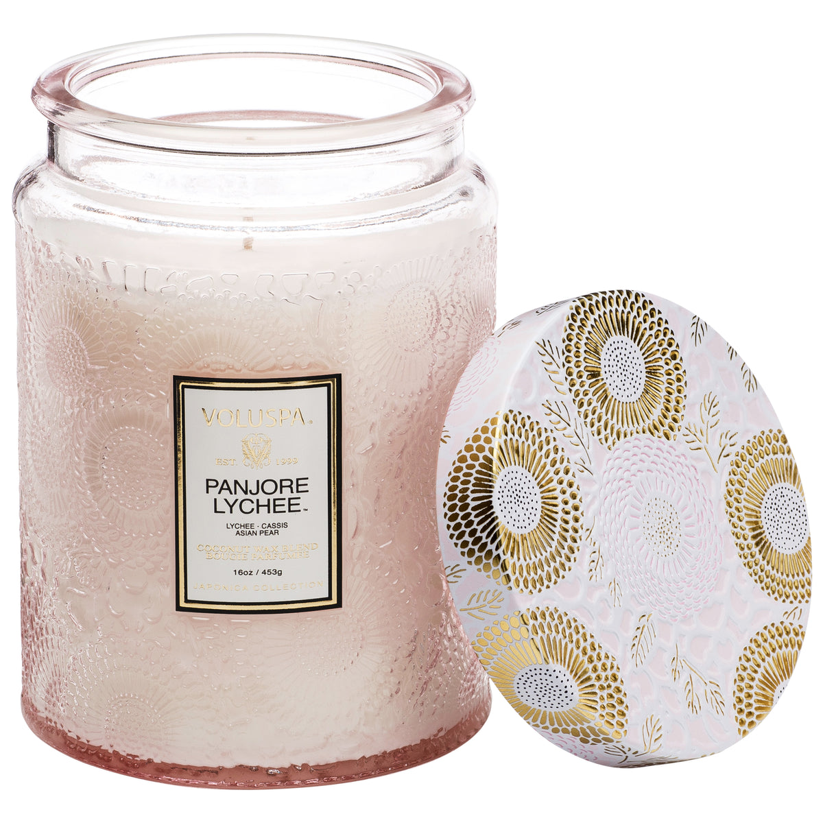 Voluspa Panjore Lychee Large Jar Candle | Favorite Little Things18oz