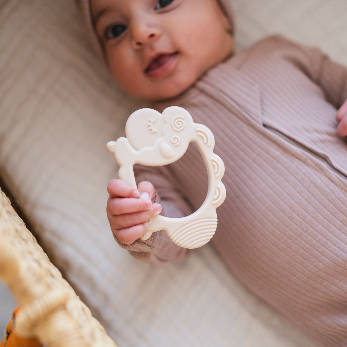 Ivory Sheep Teether