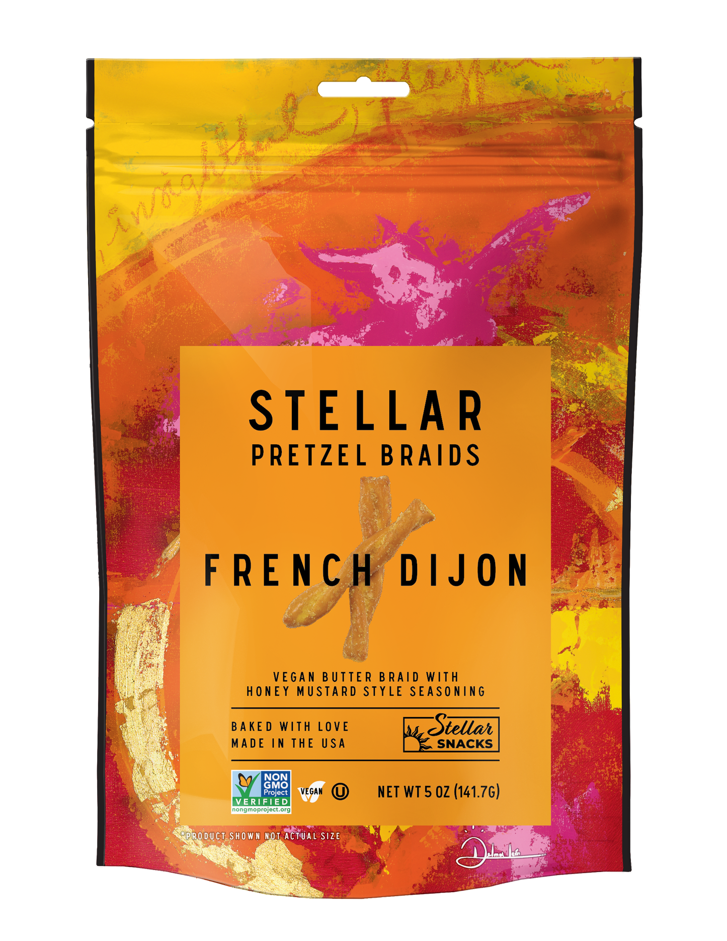 French Dijon Pretzel Braids
