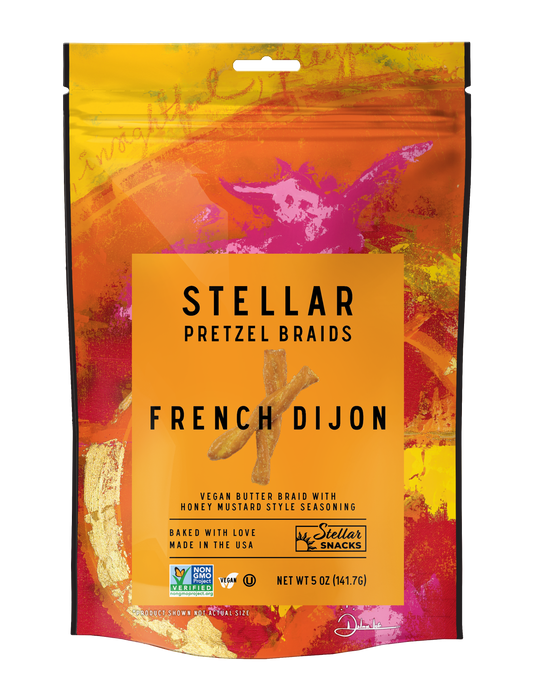 French Dijon Pretzel Braids