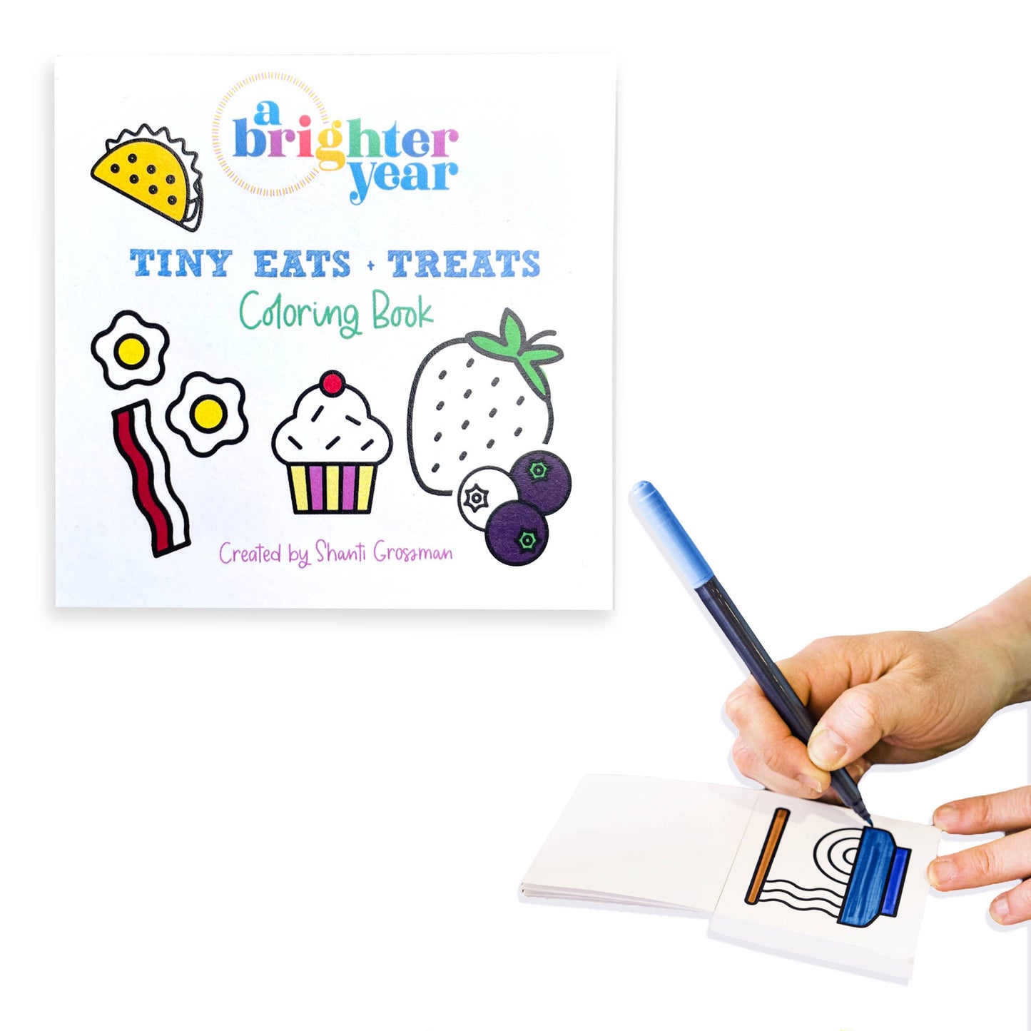 Tiny Eats Treats Coloring Book