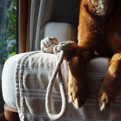 Hemp Rope Dog Ball Toy