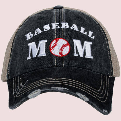 Katydid Baseball Mom Trucker Hat