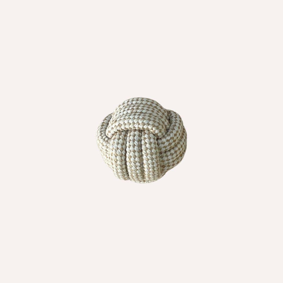 Hemp Rope Dog Ball Toy