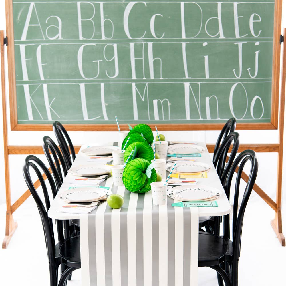 School Days Abc Large Plates | Favorite Little Things