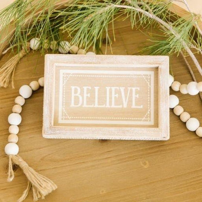 Framed Reversible Wood Signs