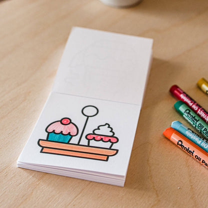 Tiny Eats Treats Coloring Book