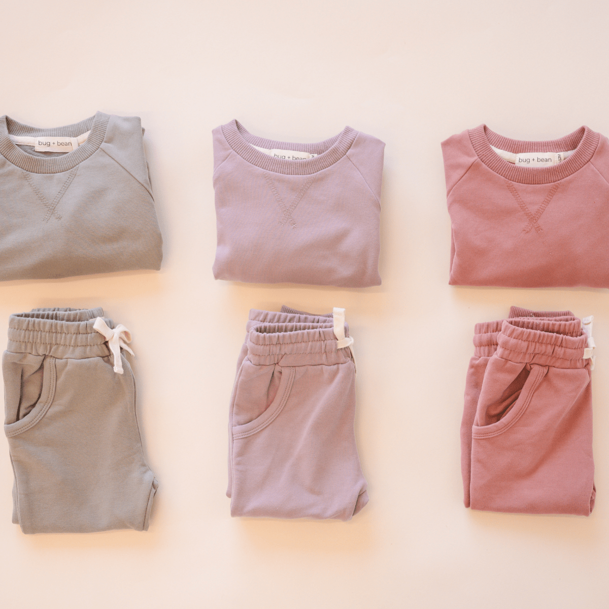 Sage Green Sweatshirt + Jogger Matching Set