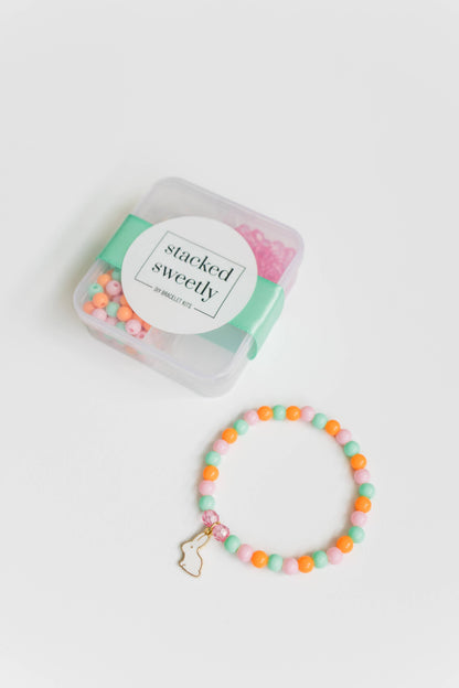Mini Bunny Love Bracelet Craft Kit