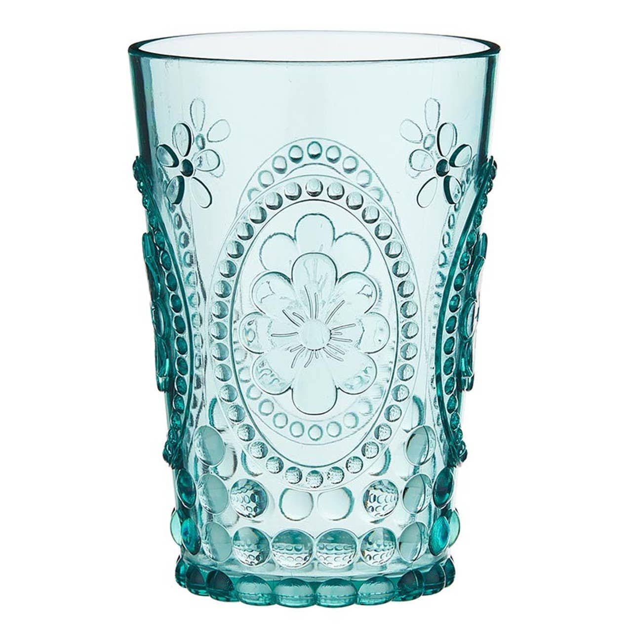 Teal Vintage Acrylic Cup