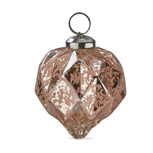 3 inch Vintage Pink Diamond Geo Ornament