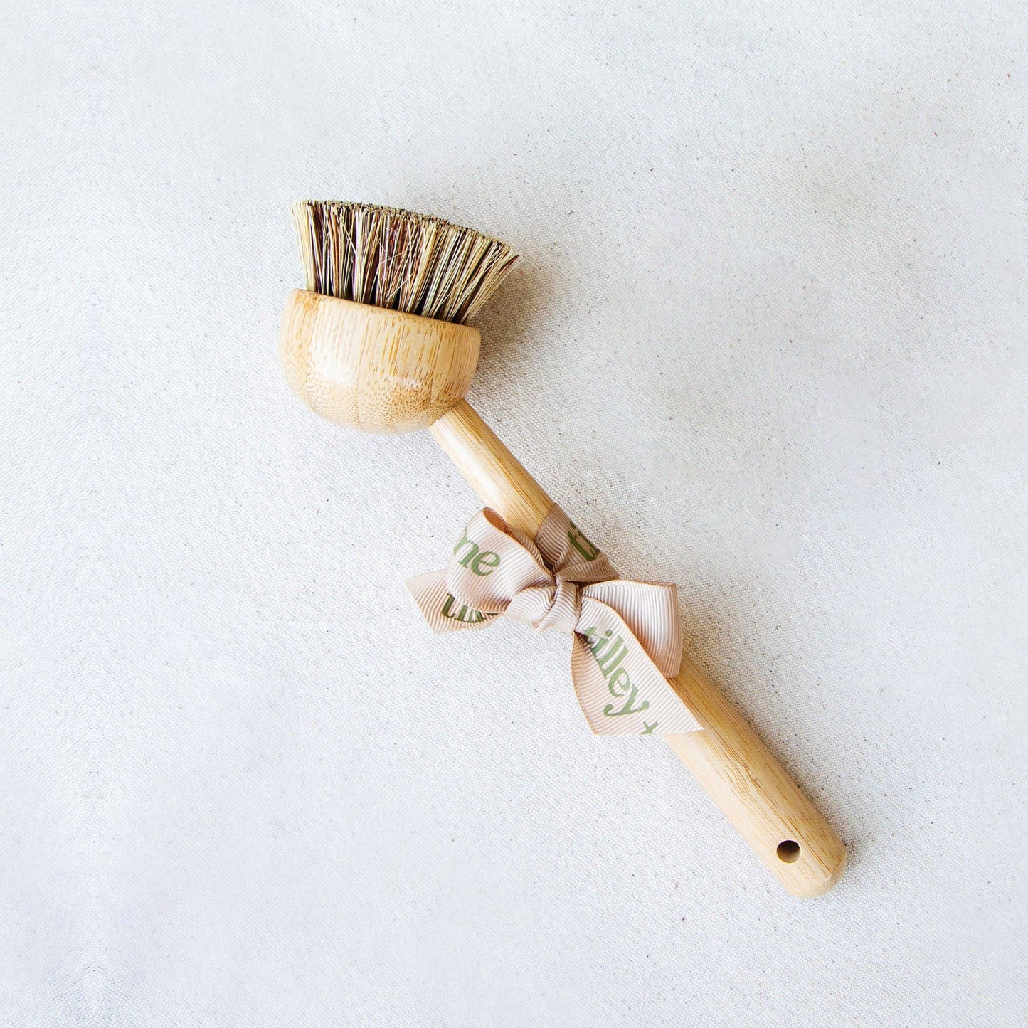 Bamboo Dishwashing Brush with Handle