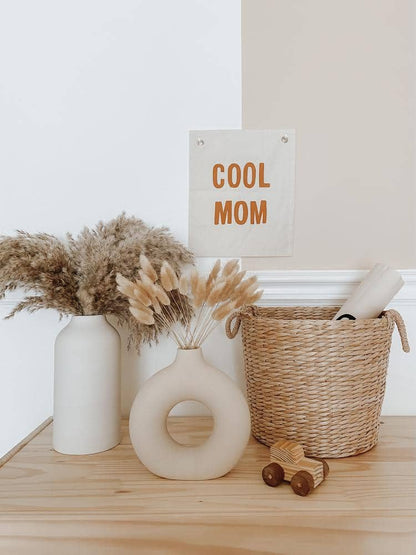 Cool Mom Canvas Mini Banner