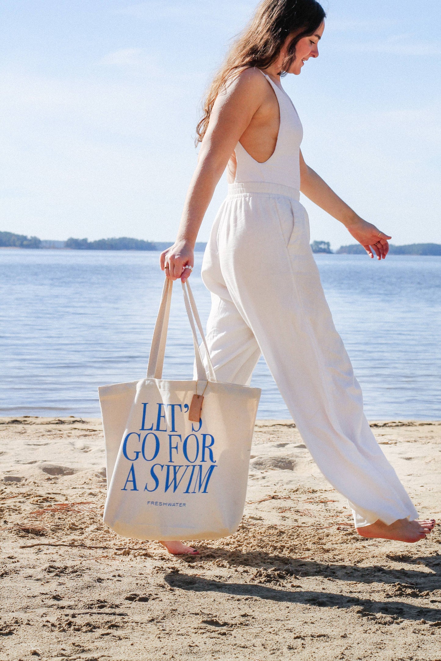 Let's Go For A Swim Tote