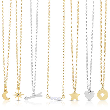 Over The Moon New Mom Necklace