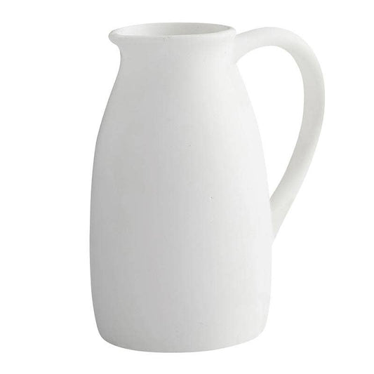 White Ceramic Pitcher