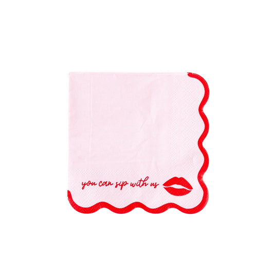 Galentine's Cocktail Napkin