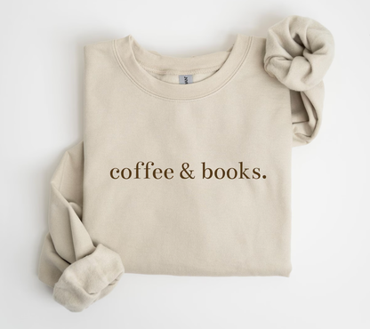 Coffee And Books Sweatshirt 