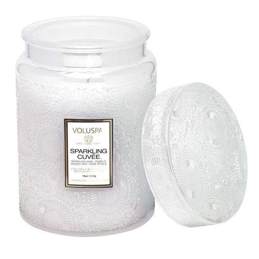 Voluspa Sparkling Cuvee Large Jar Candle 18oz | Favorite Little Things