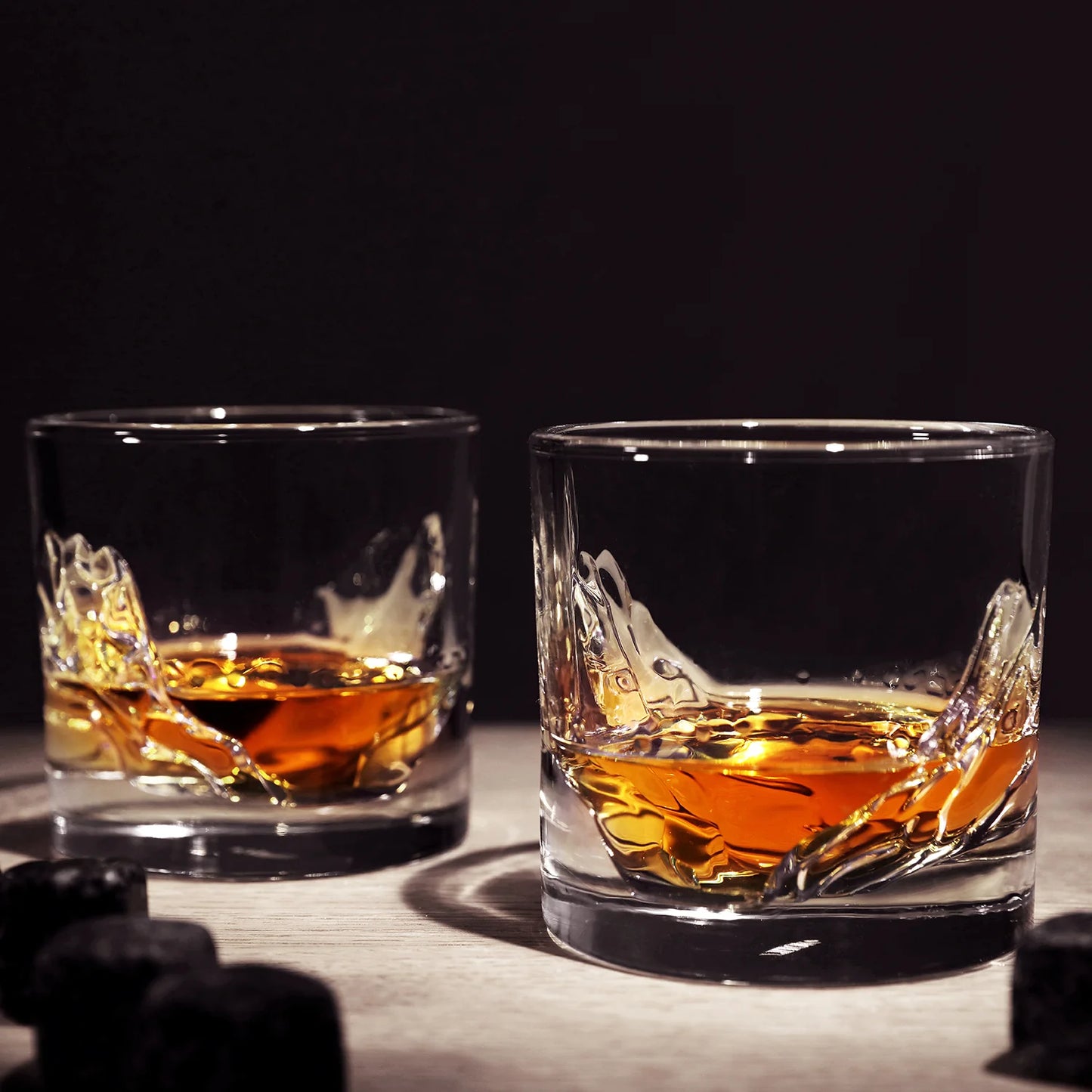 Liiton Grand Canyon Crystal Whiskey Glasses Set of 2