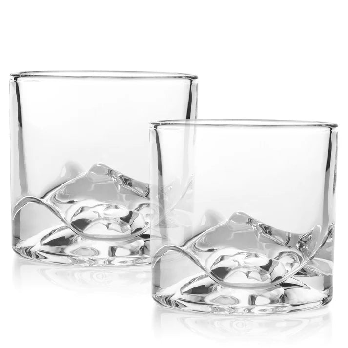 Liiton Denali Crystal Whiskey Glasses Set of 2