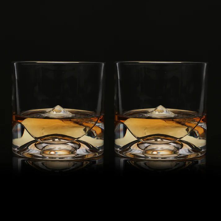 Liiton Denali Crystal Whiskey Glasses Set of 2