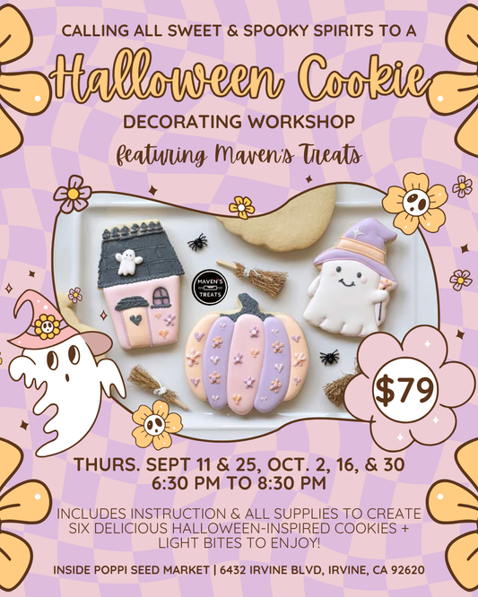 Halloween Cookie Decorating Workshop
