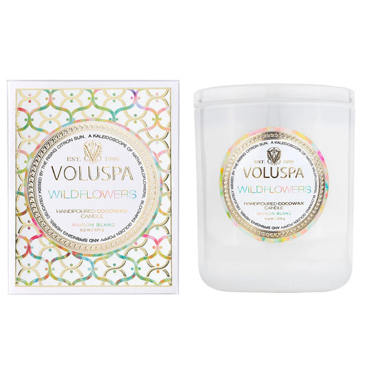 Voluspa Wildflowers Classic Boxed Candle 9.5oz