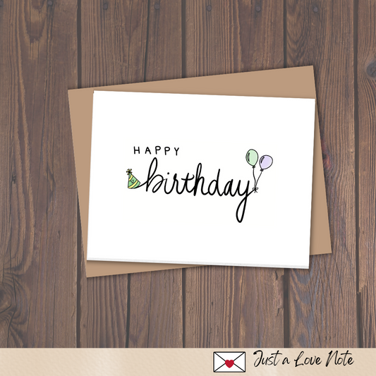 Happy Birthday Card