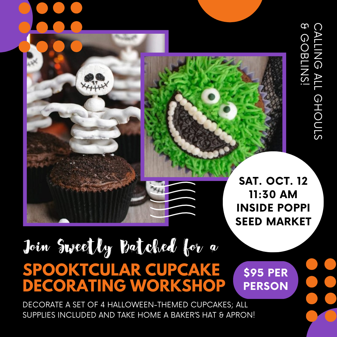 Spooktacular Halloween Cupcake Decorating Workshop