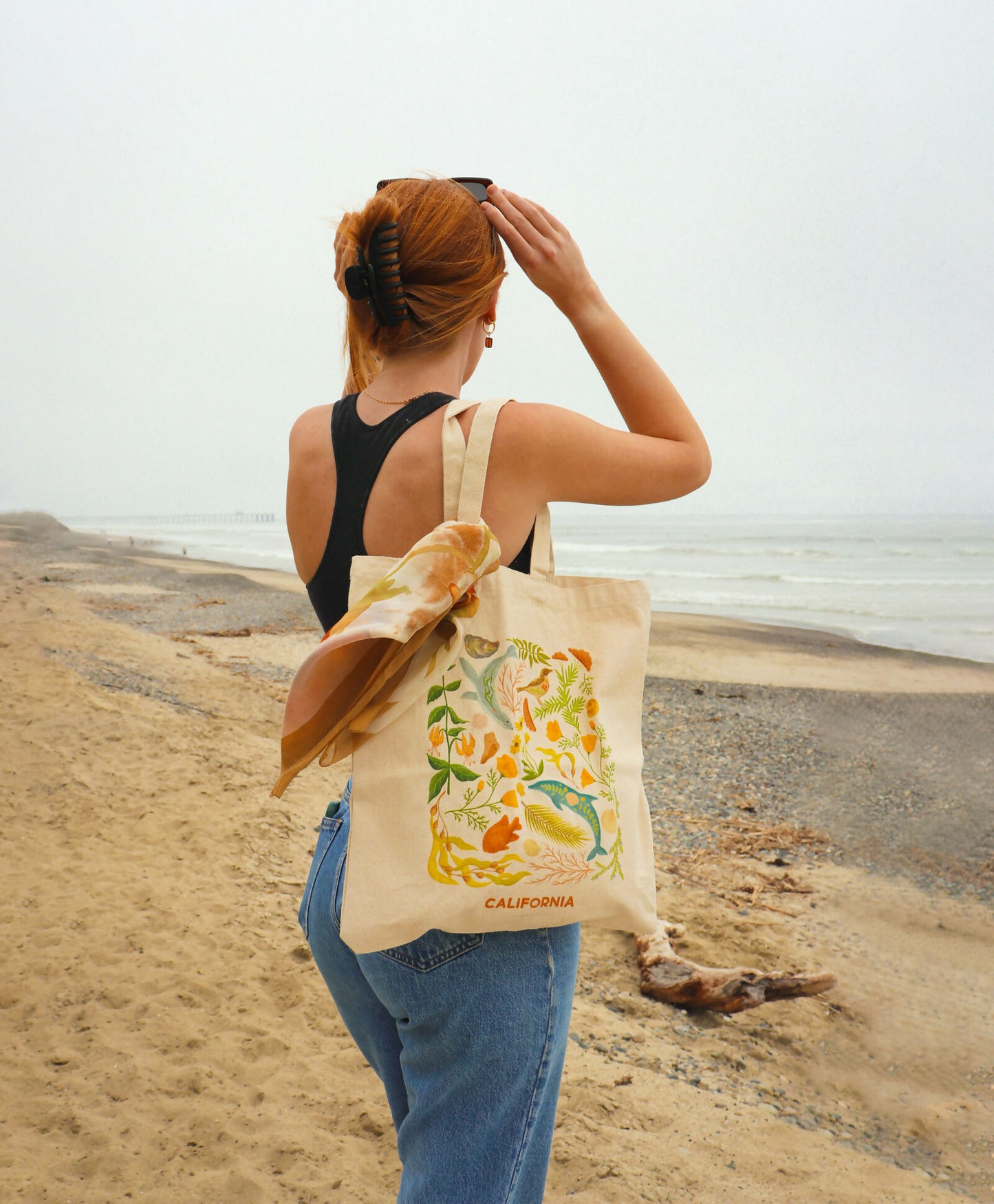 California Flora & Fauna Tote Bag