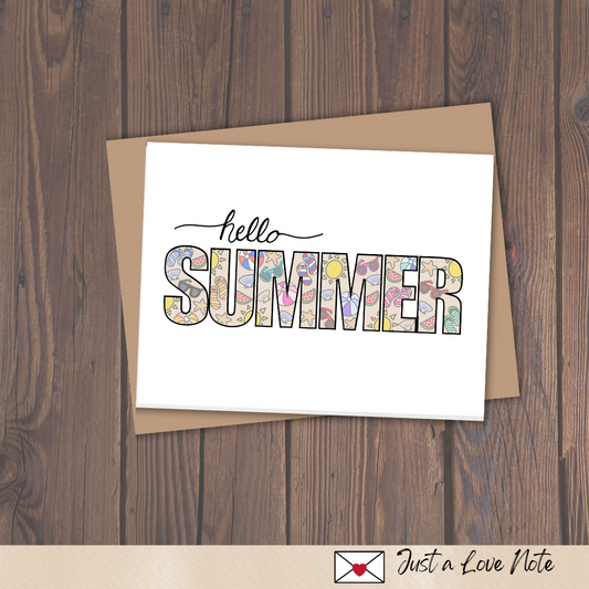 Hello Summer Card