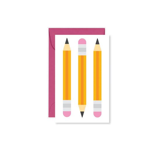 Pencils Mini Card