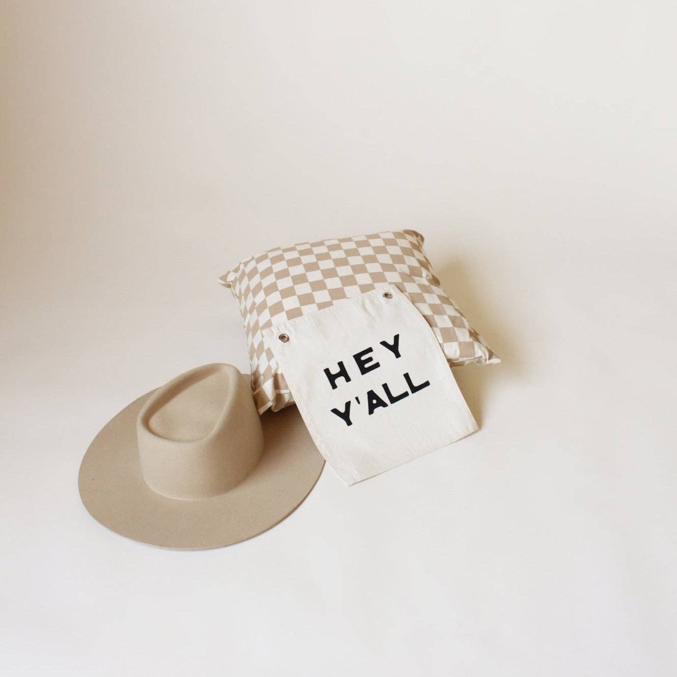 Hey Y'all Canvas Mini Banner