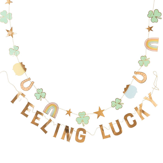 Pastel Lucky Banner Set