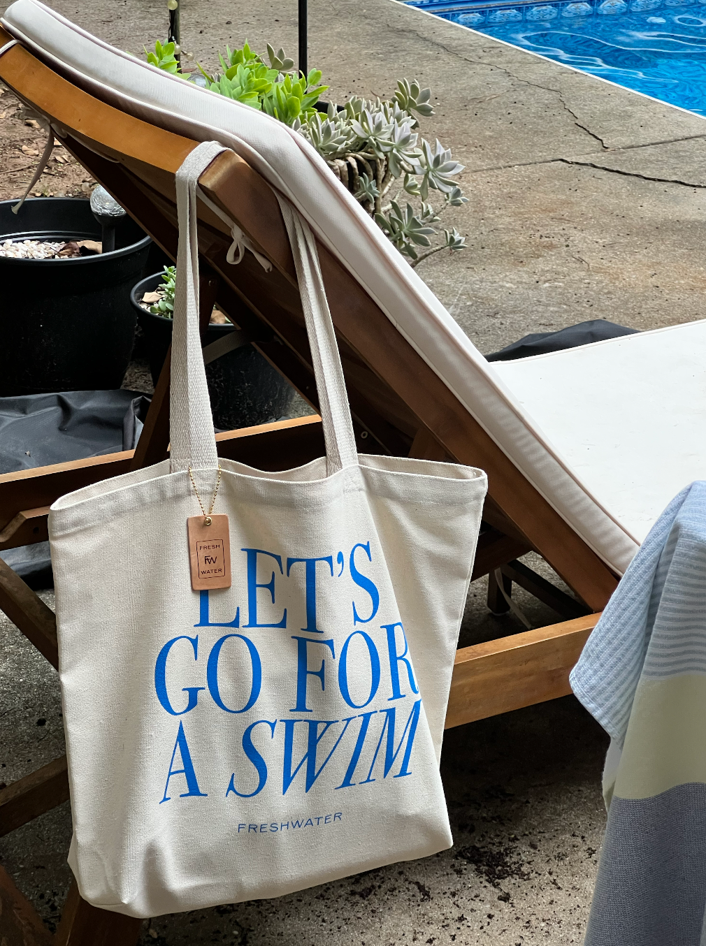 Let's Go For A Swim Tote