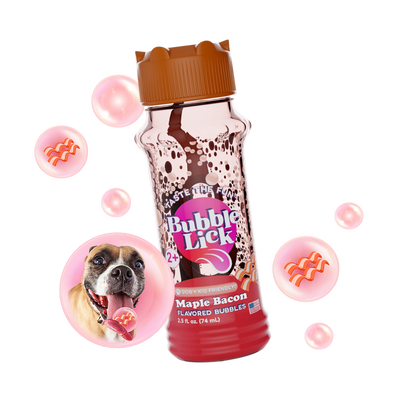 BubbleLick™ Pets Maple Bacon Bubbles