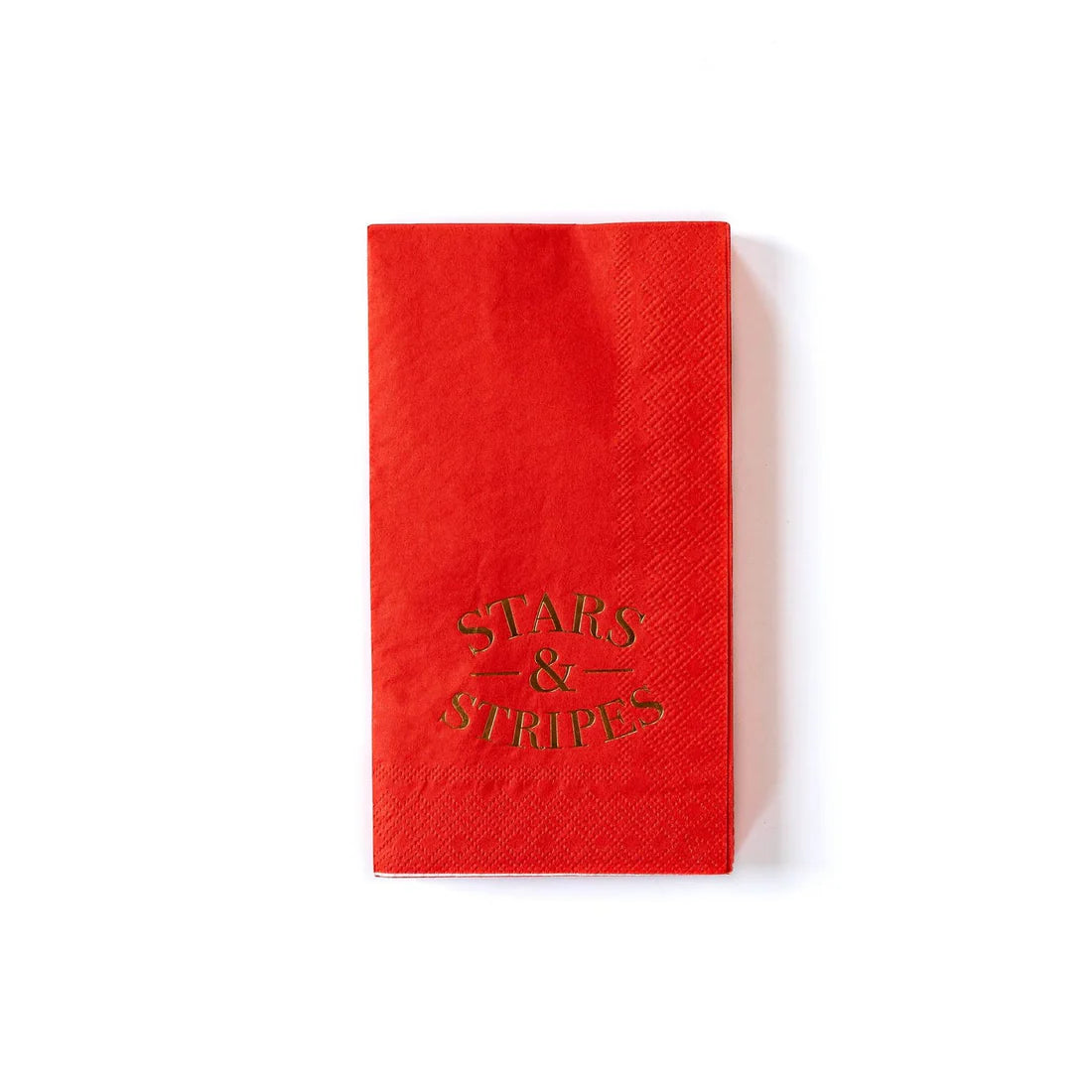 Gold Foiled Stars and Stripes Guest Towel Napkins